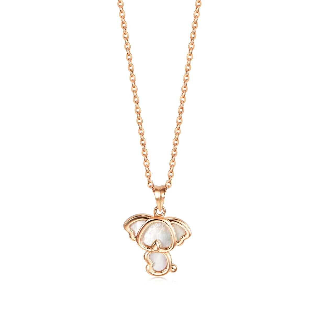 18K Rose Gold Pendant -  - Aureus Boutique