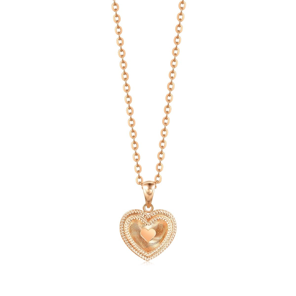 18K Rose Gold Pendant -  - Aureus Boutique