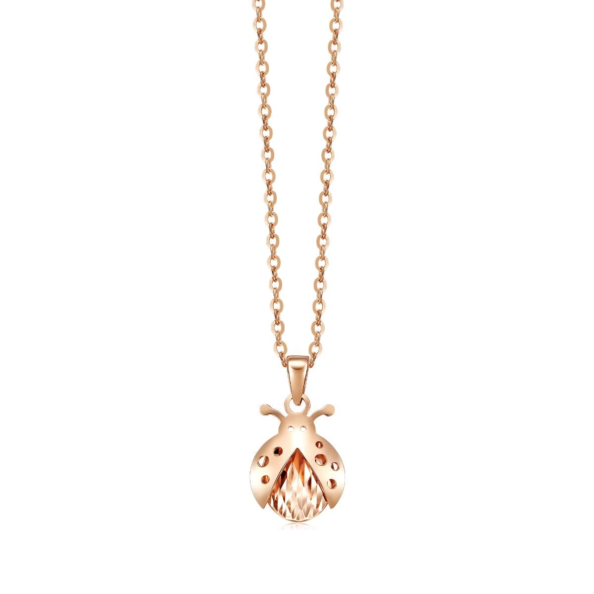 18K Rose Gold Pendant -  - Aureus Boutique
