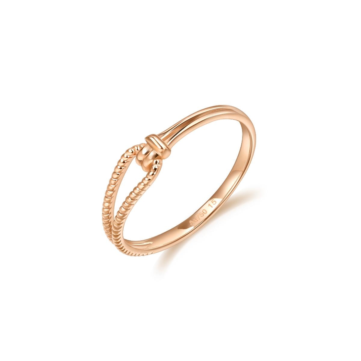18K Rose Gold Ring -  - Aureus Boutique