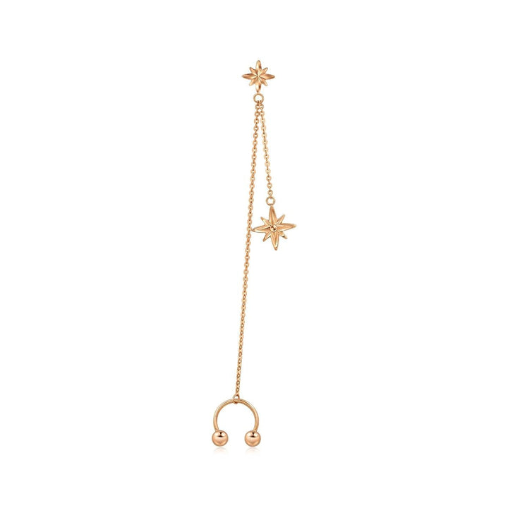 18K Rose Gold Single Earring -  - Aureus Boutique