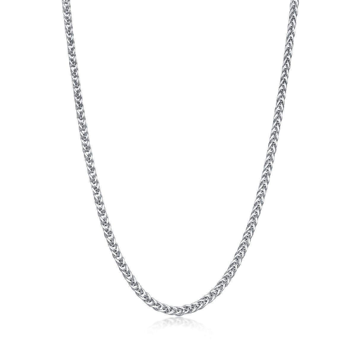 18K White Gold Necklace -  - Aureus Boutique