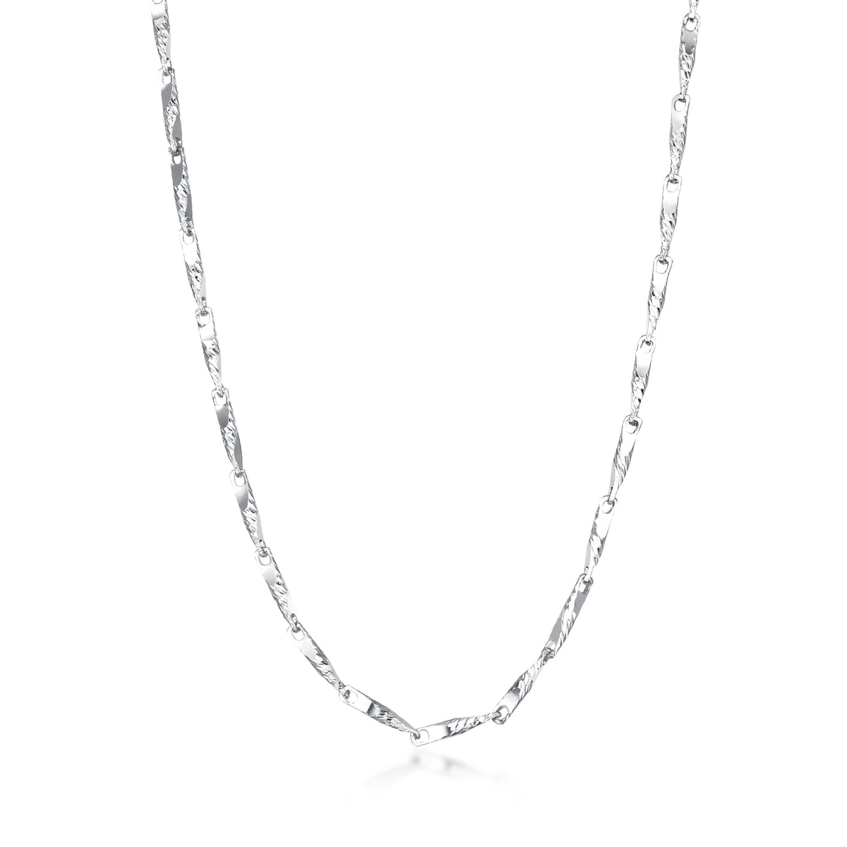 18K White Gold Necklace -  - Aureus Boutique