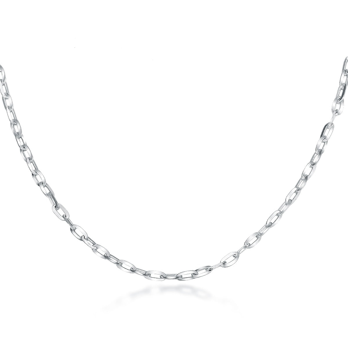 18K White Gold Necklace -  - Aureus Boutique