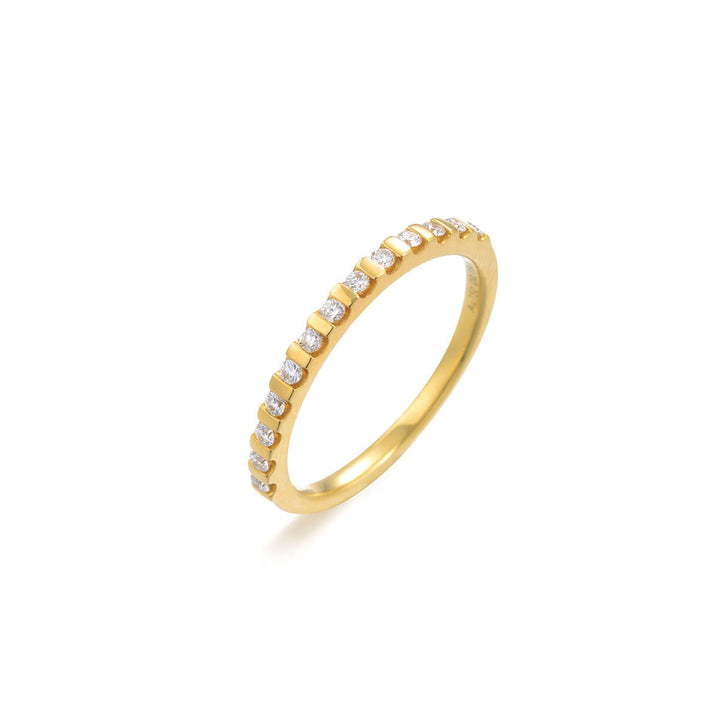 18K Yellow Gold Diamond Ring -  - Aureus Boutique