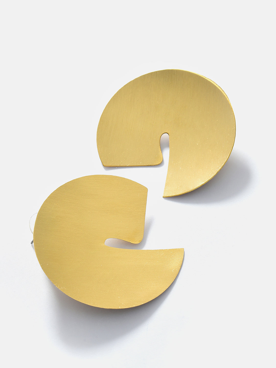 Gold Plated Designer Geometric Studs