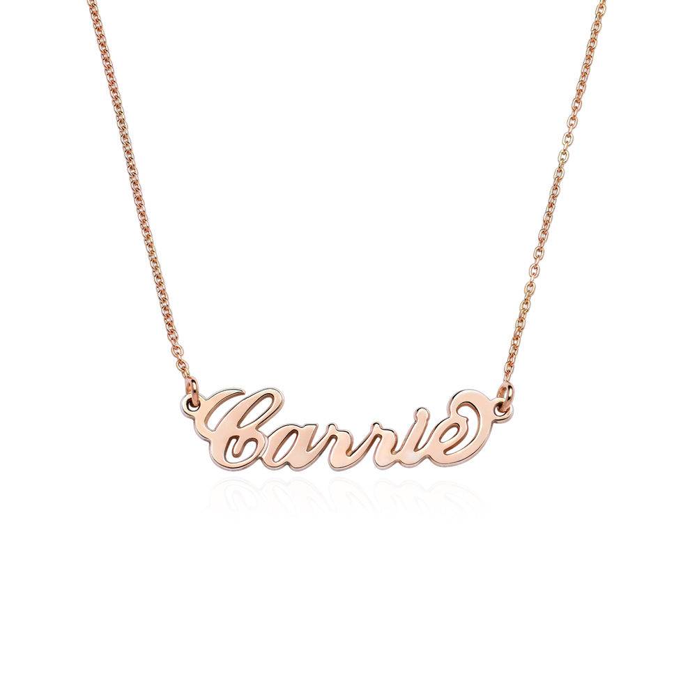 18K Rose Gold Plated Sterling Silver Name Necklace