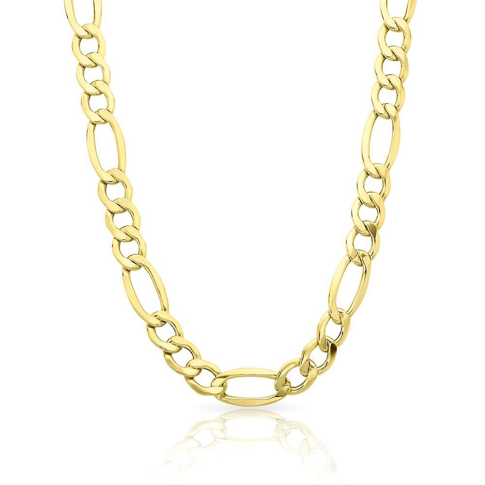 Figaro Chain in 14K Yellow Gold, 22"