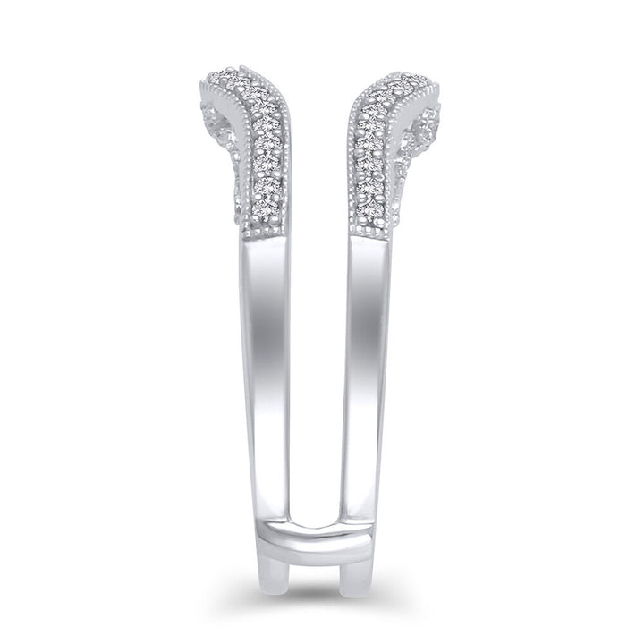 1/4 ct. tw. Diamond Ring Enhancer in 14K White Gold