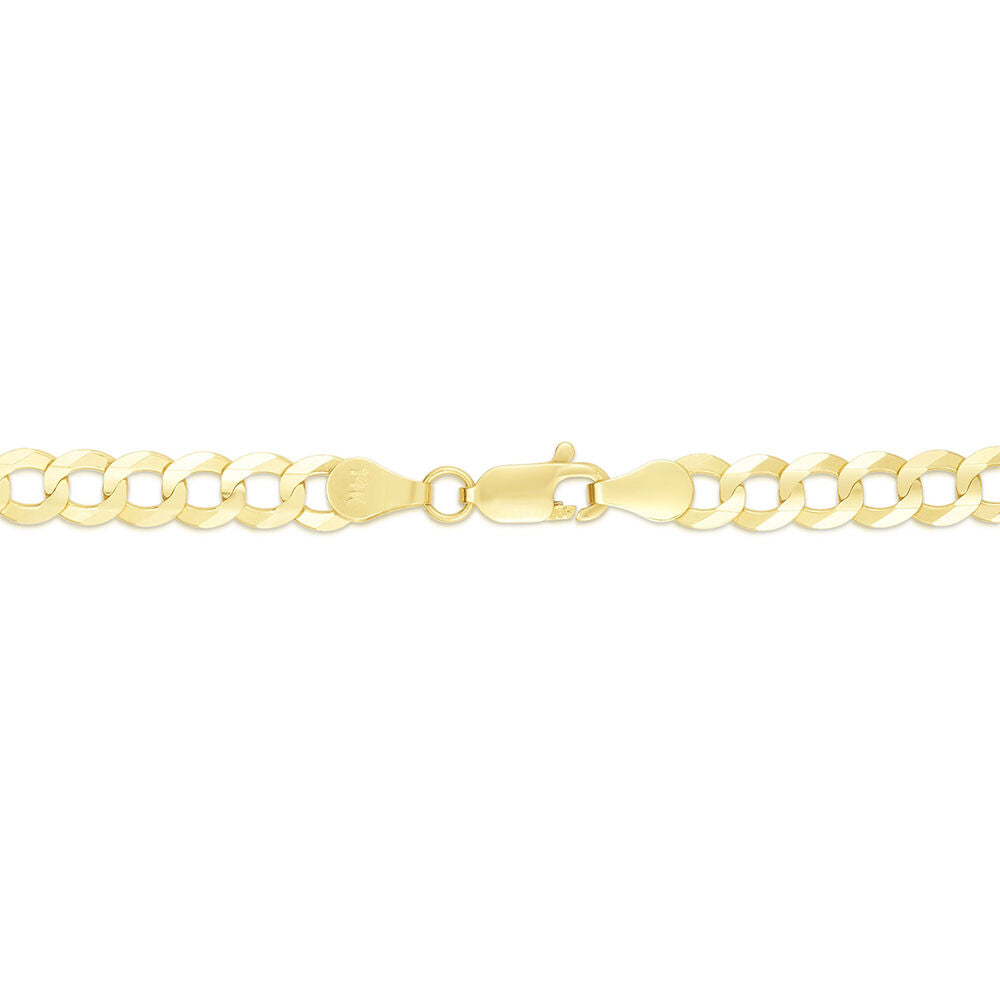 Curb Chain in 14K Yellow Gold, 24"