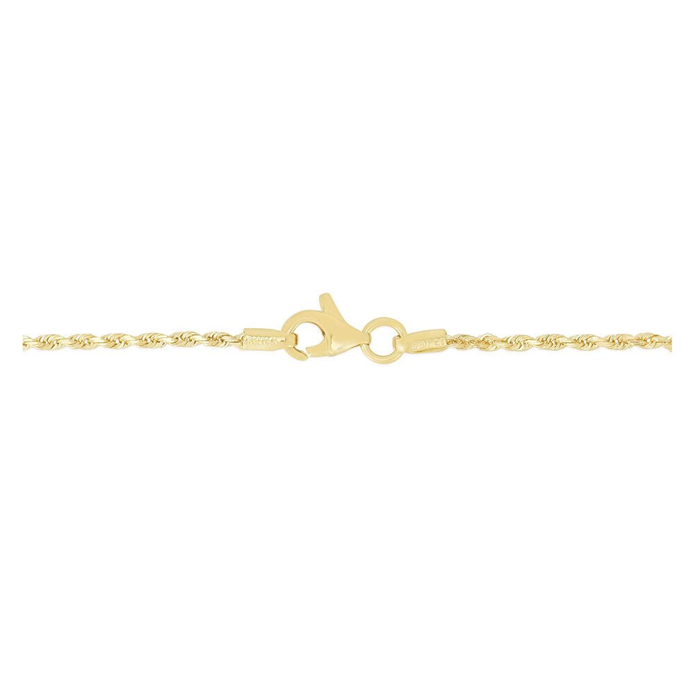 Rope Chain Necklace in 14K Yellow Gold, 1.5mm, 20”