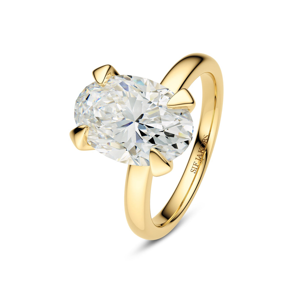 Grace Oval Solitaire Ring