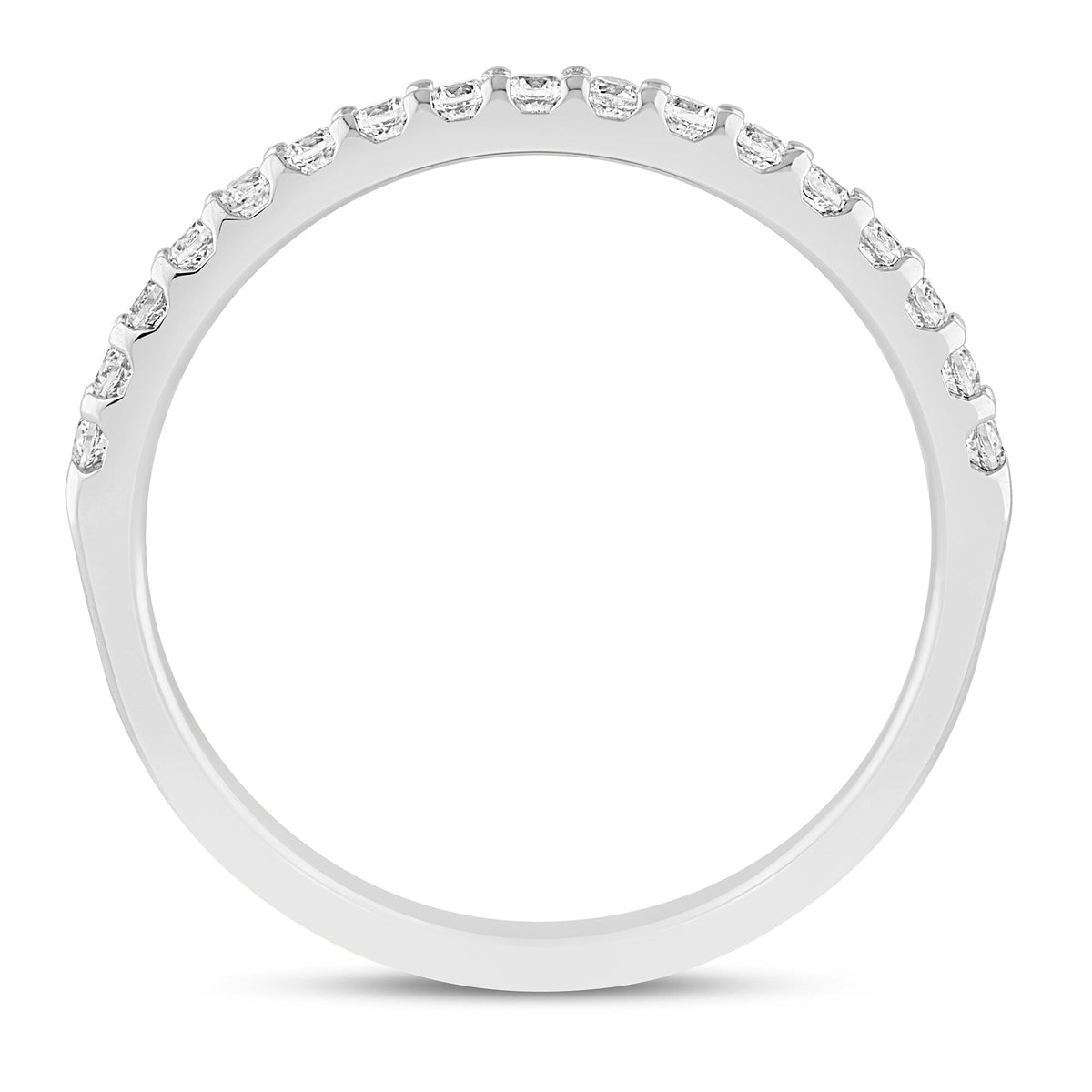 Diamond Anniversary Band in 14K White Gold (1/4 ct. tw.)