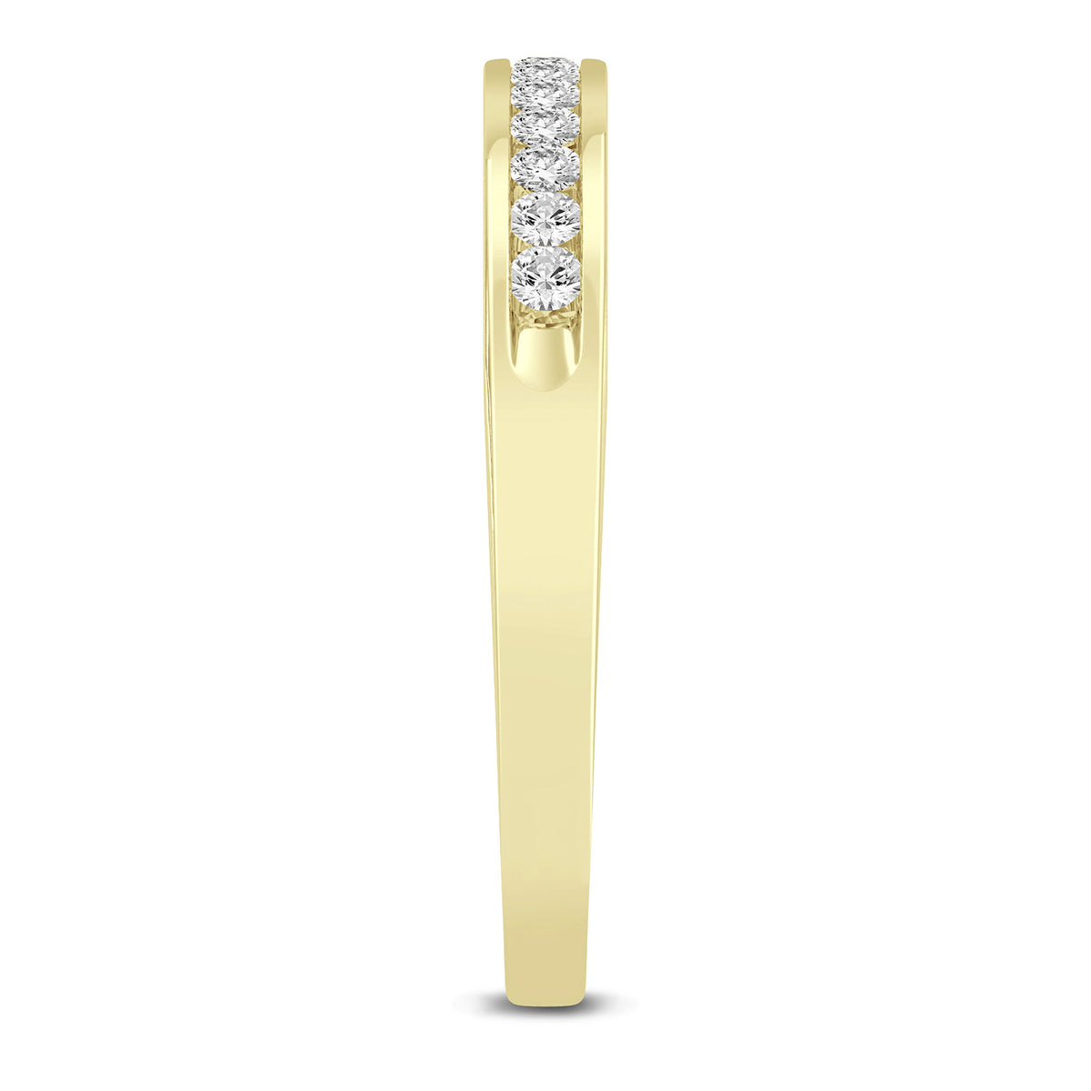 1/7 ct. tw. Diamond Wedding Band in 14K Yellow Gold