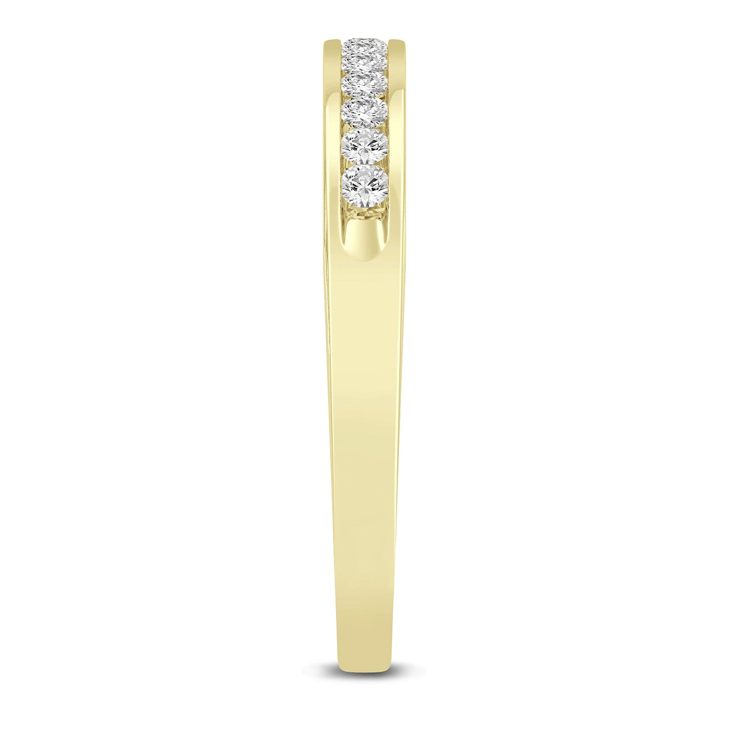 1/7 ct. tw. Diamond Wedding Band in 14K Yellow Gold