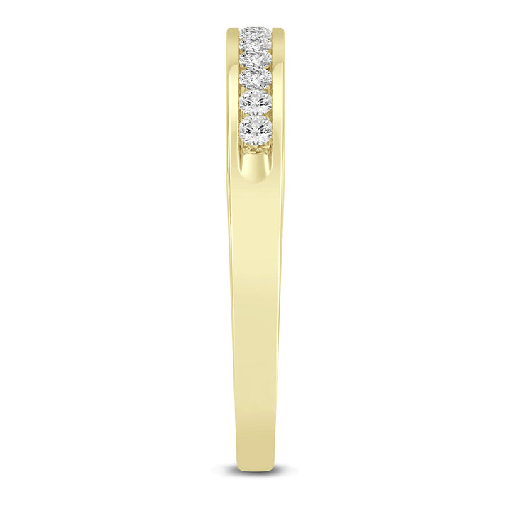 1/7 ct. tw. Diamond Wedding Band in 14K Yellow Gold
