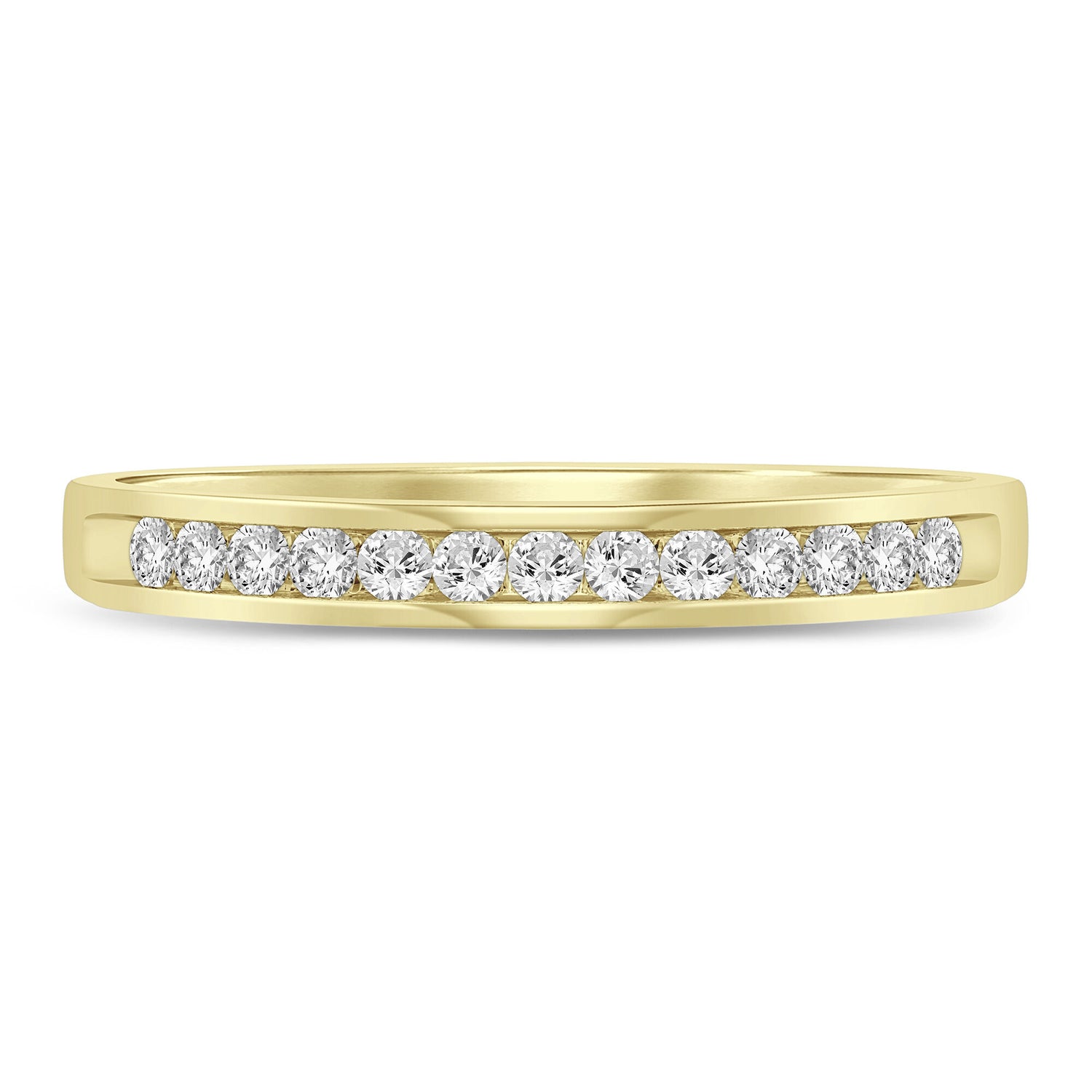 1/7 ct. tw. Diamond Wedding Band in 14K Yellow Gold