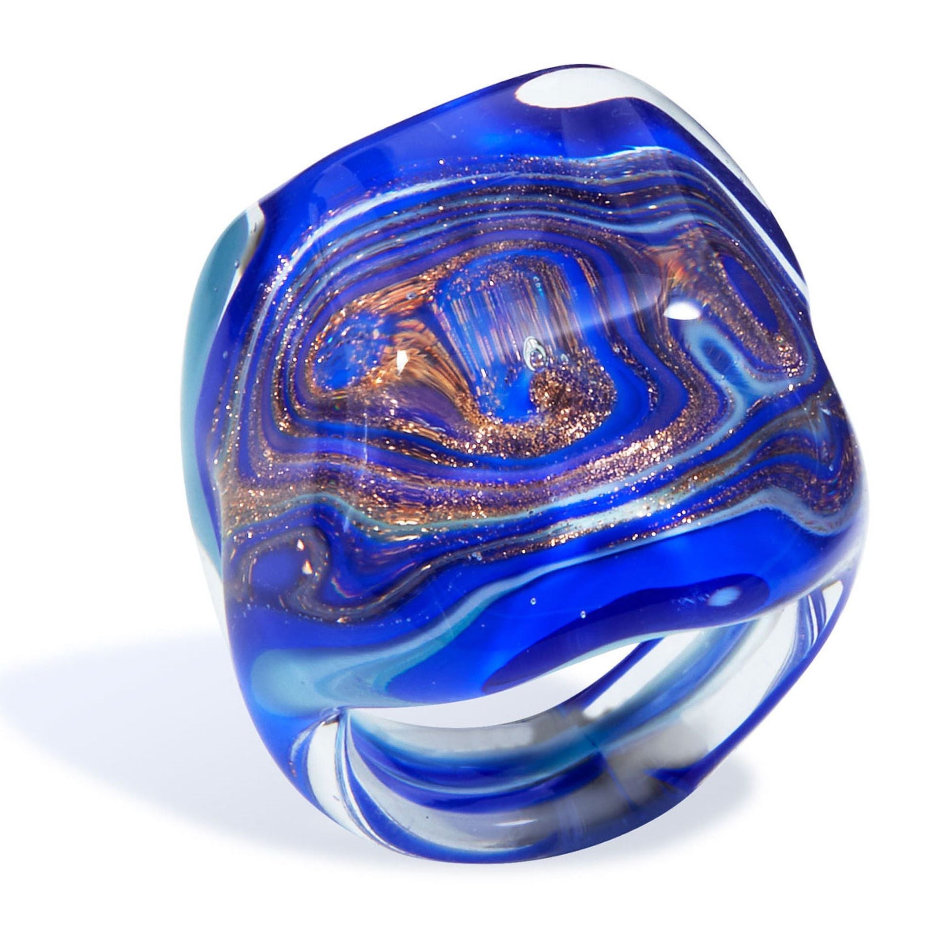 ITALIAN MURANO GLASS RING