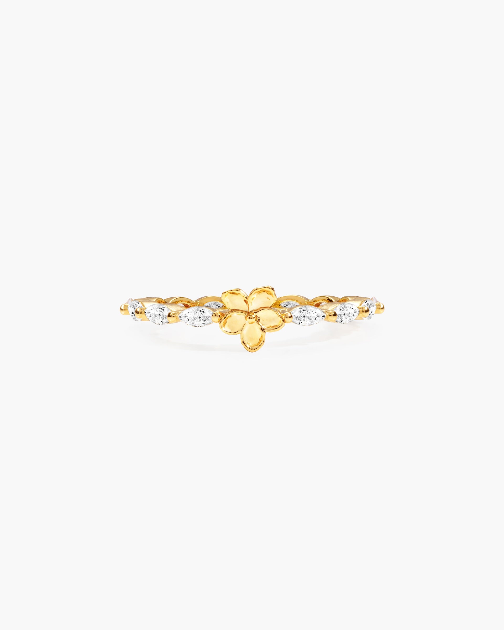 Elise Flora Marquise Ring