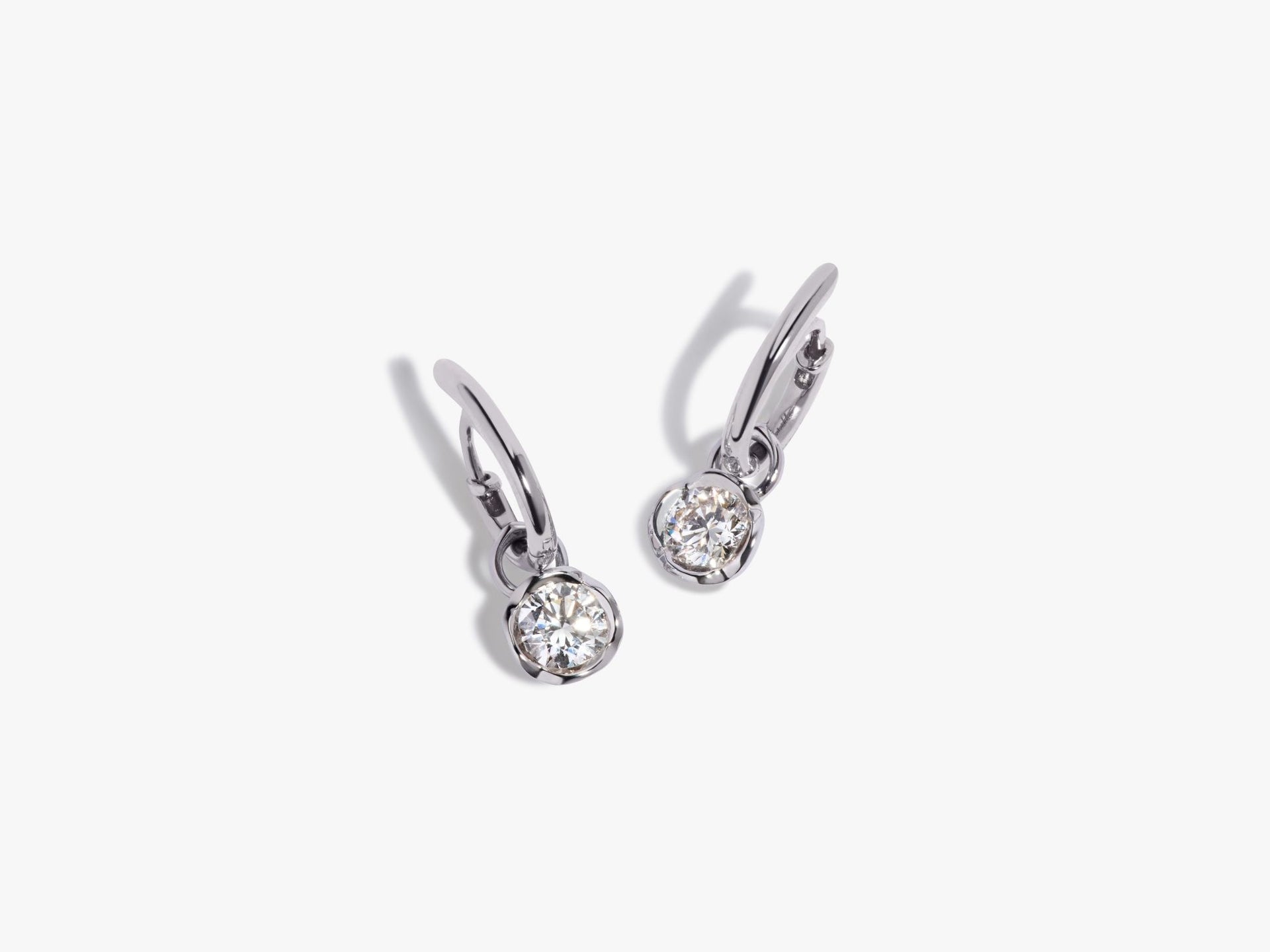 Six Hoop Whoopsie Daisy 1ct Diamond Earrings