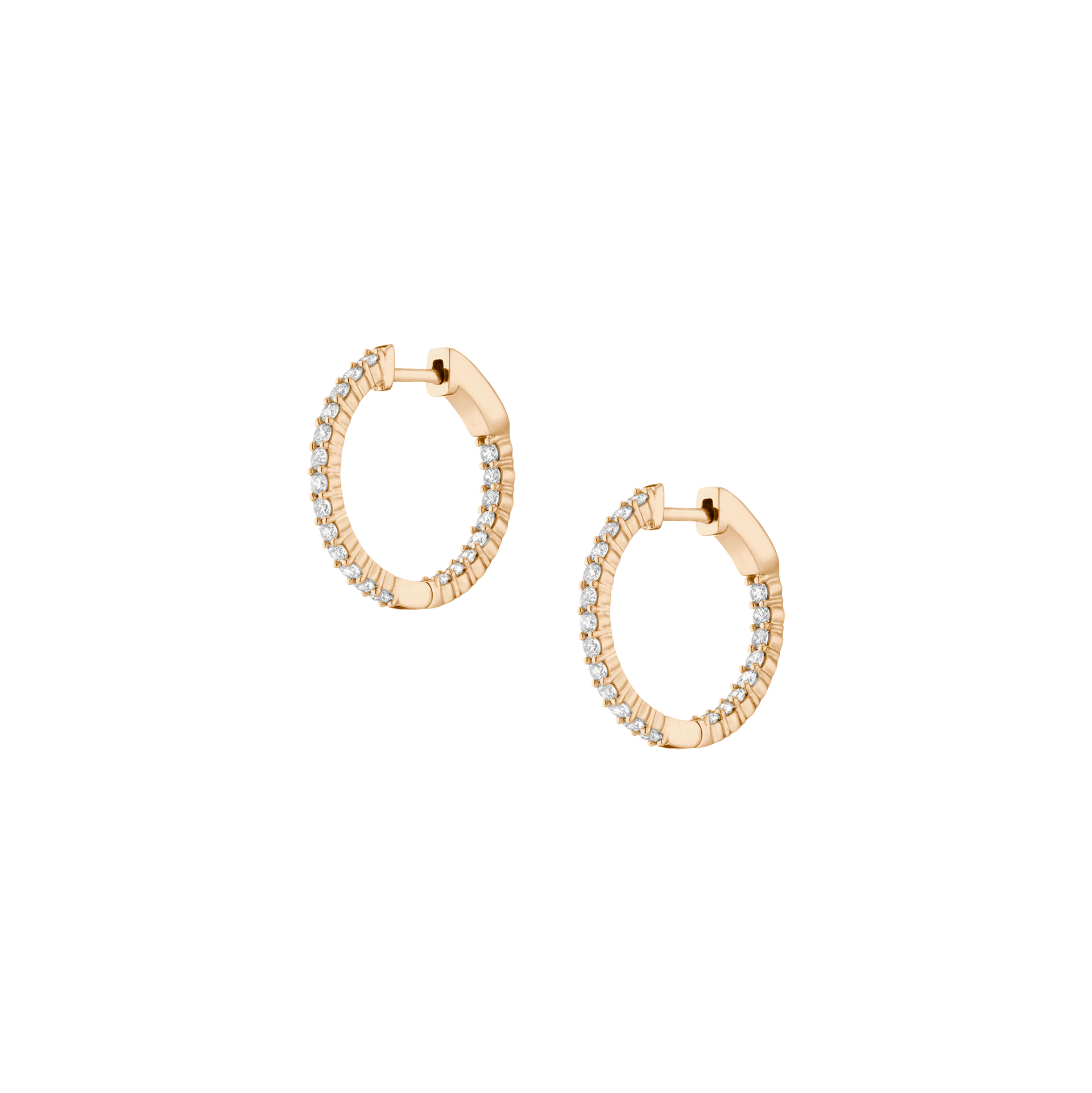 1ct Luxury Lab Grown Diamond Hoops