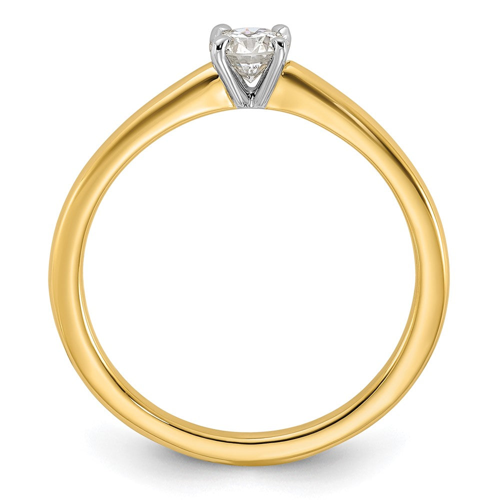 14k Gold Lab Grown Diamond Engagement Ring 1/4ct Clarity- VS Color- D-E