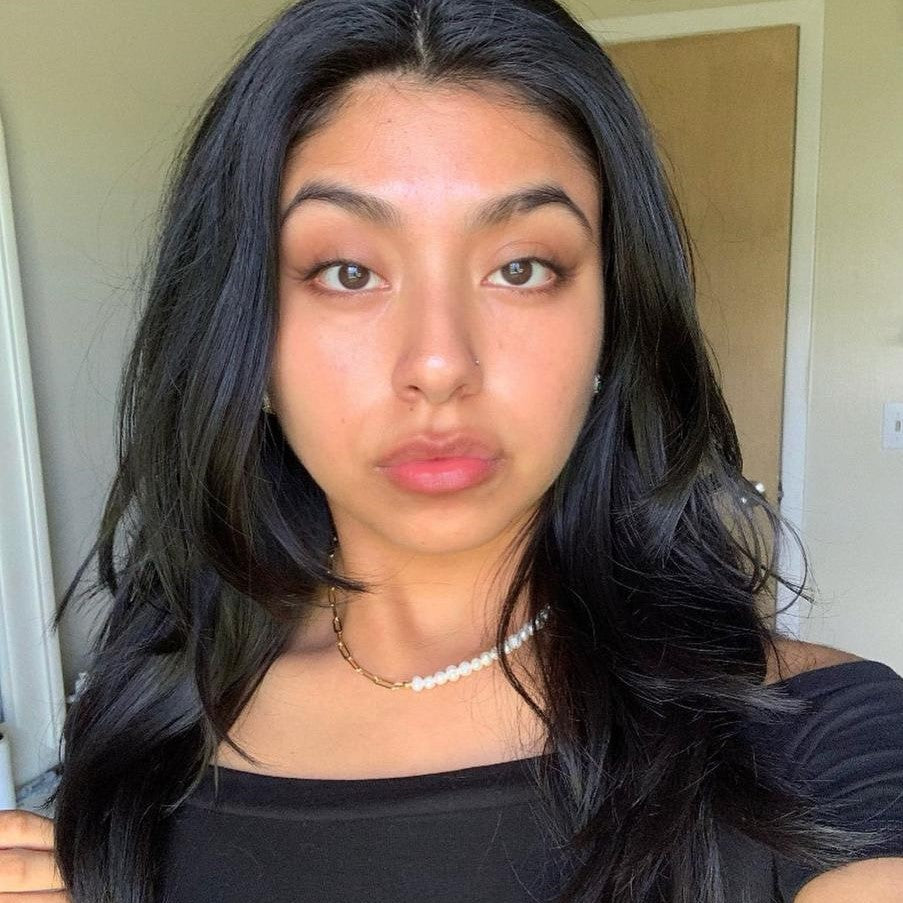 Lily Pearl & Chain Necklace