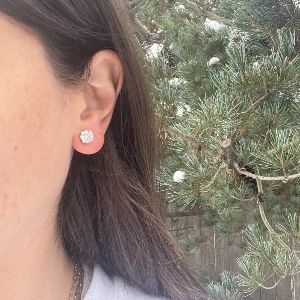 2 Carat Diamond Studs