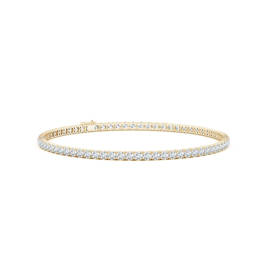 Lab-Grown Classic Diamond Linear Tennis Bracelet
