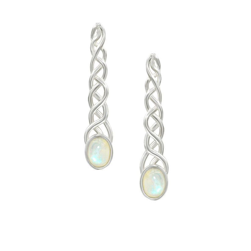 The Lady’s Earrings White Gold