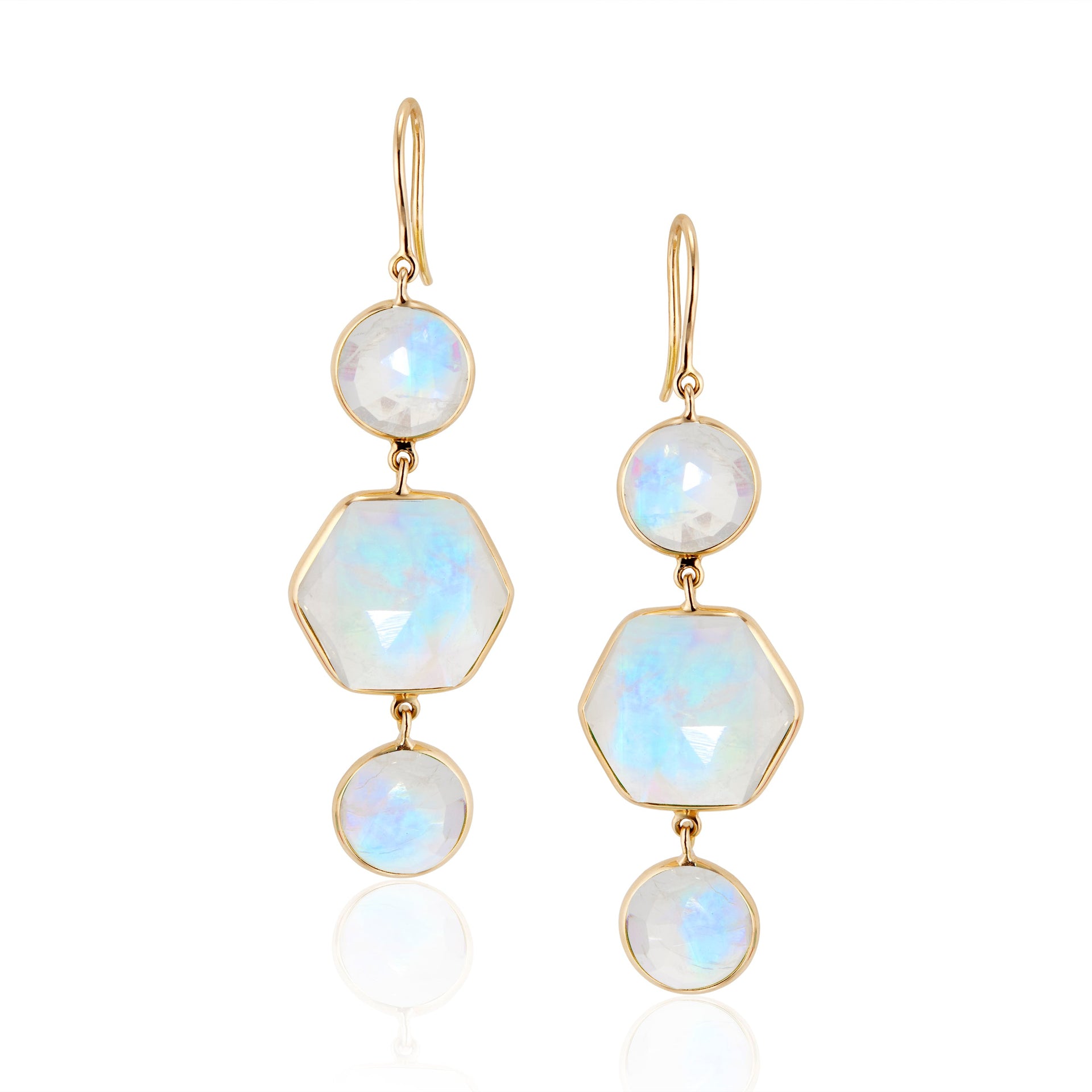 Zora Moonstone Earrings