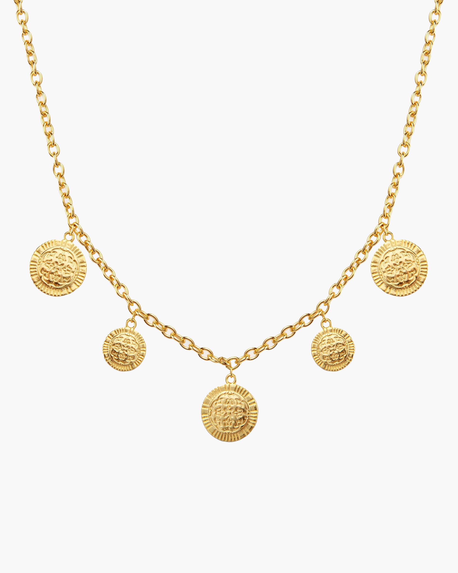 Golden Hojas Necklace