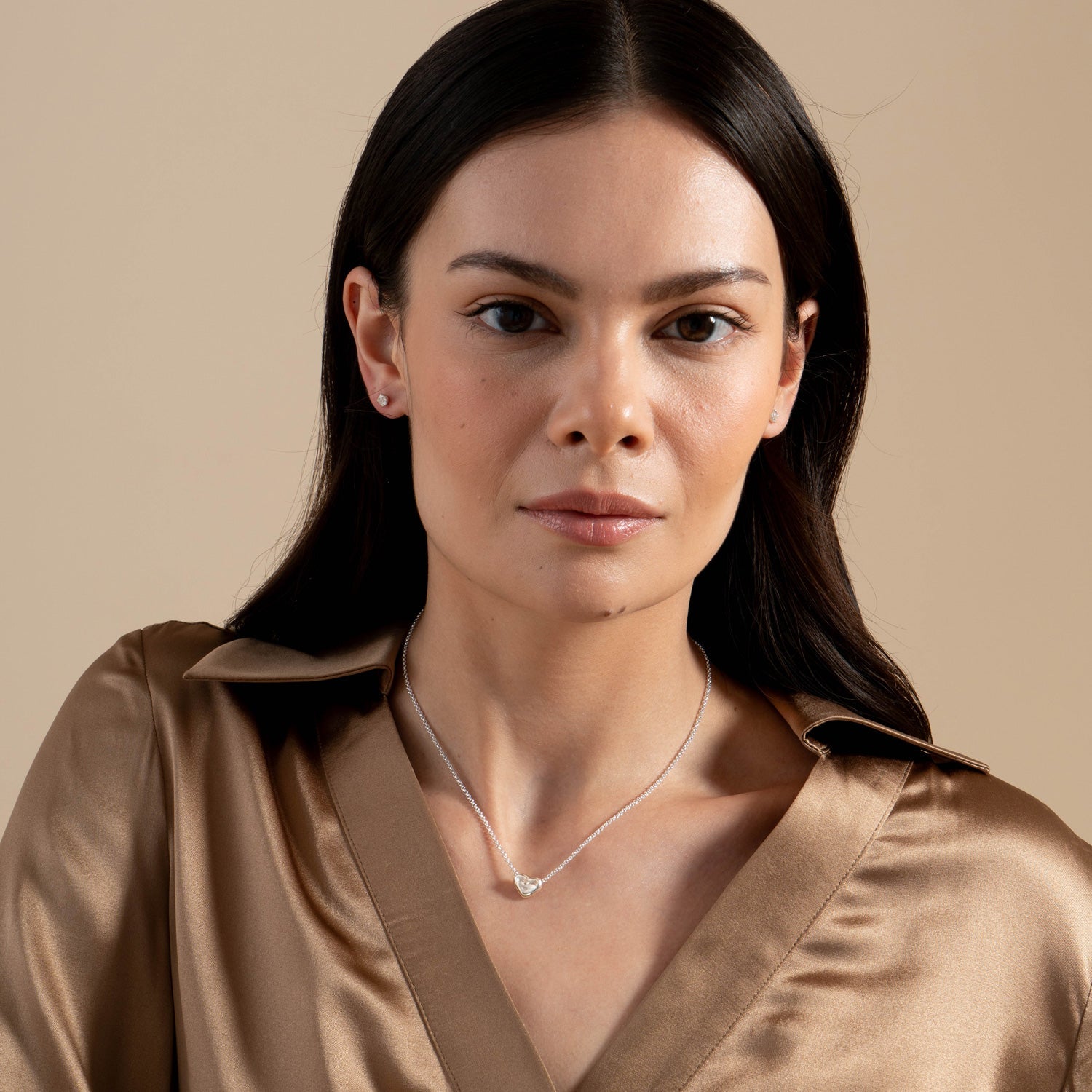 Mini Puff Heart Pendant