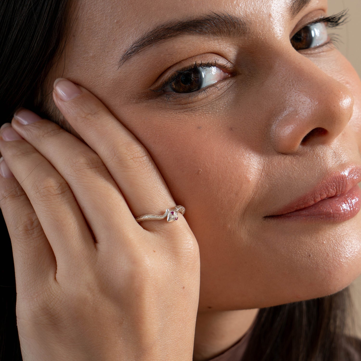 Fearless Snake Twinkle Ring