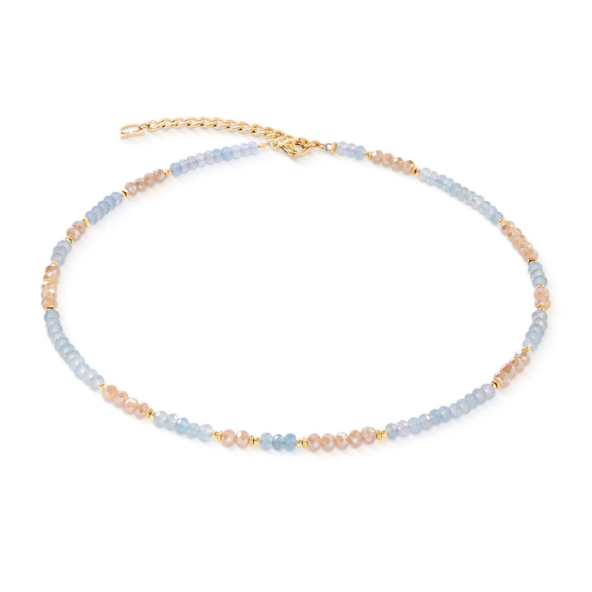 Necklace Rhythm Jade Sky gold