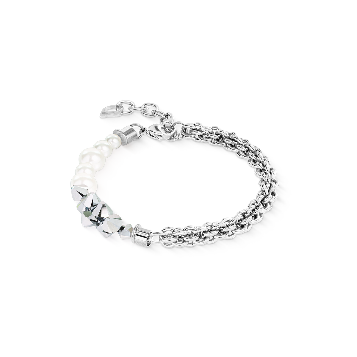 Bracelet Dancing Crystals Fusion Silver