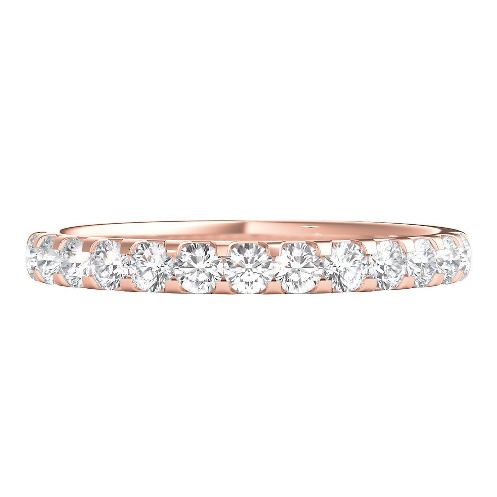 1/2 ct. tw. Diamond Band in 14K Rose Gold