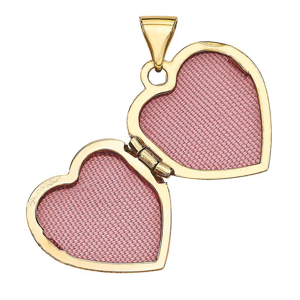 Heart Locket in 14K Yellow Gold