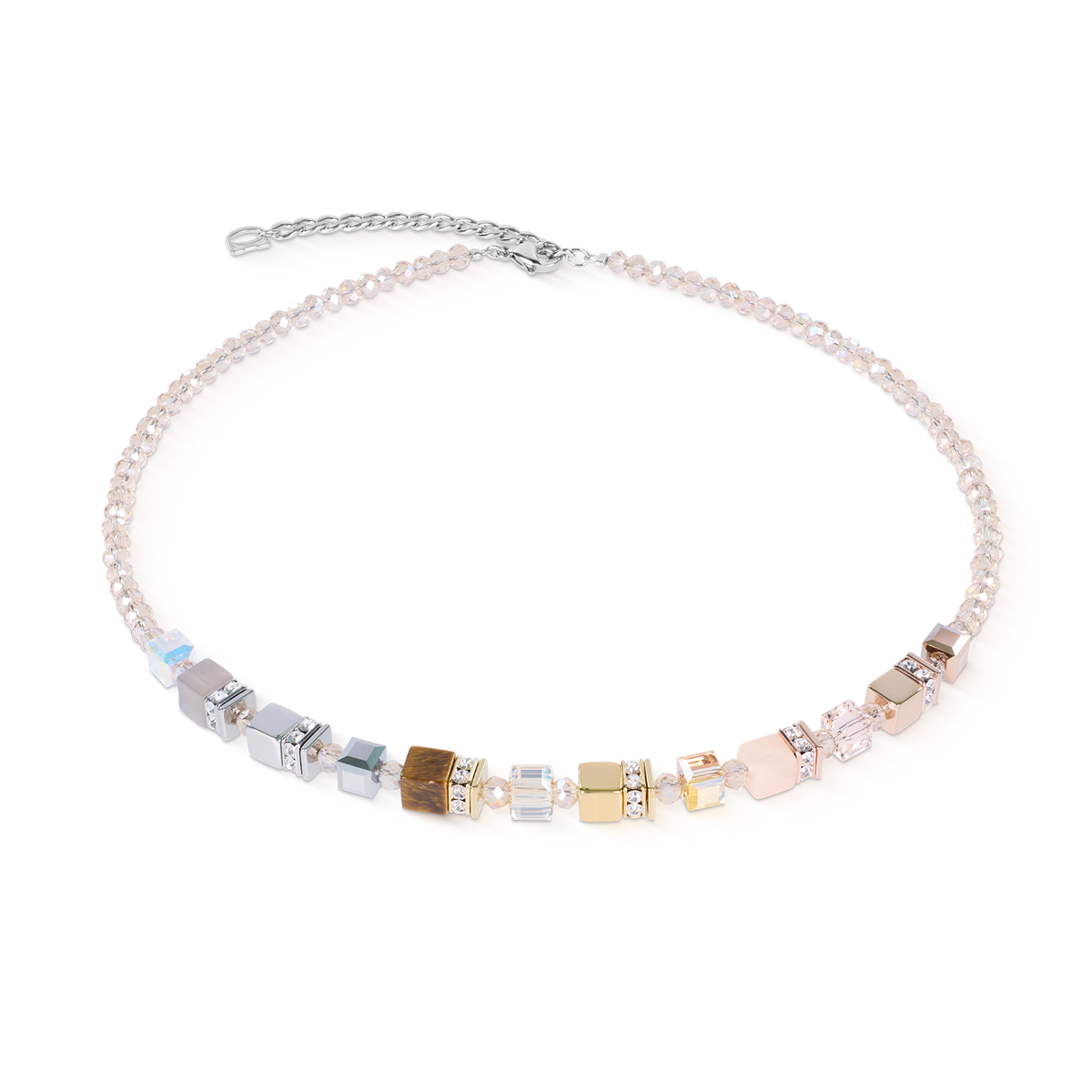GeoCUBE® Precious Nature Necklace Tricolor Sand