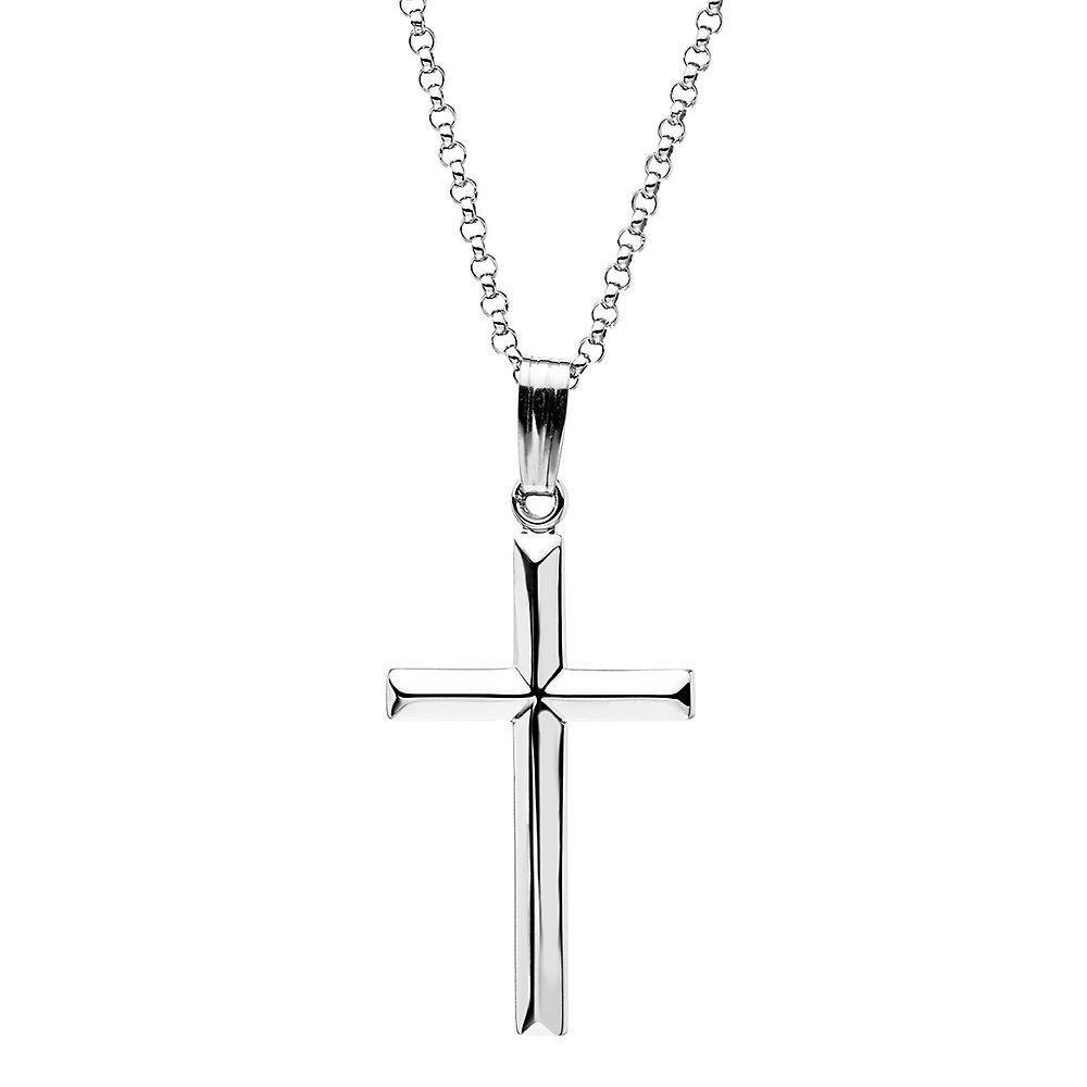 Cross Pendant in Sterling Silver