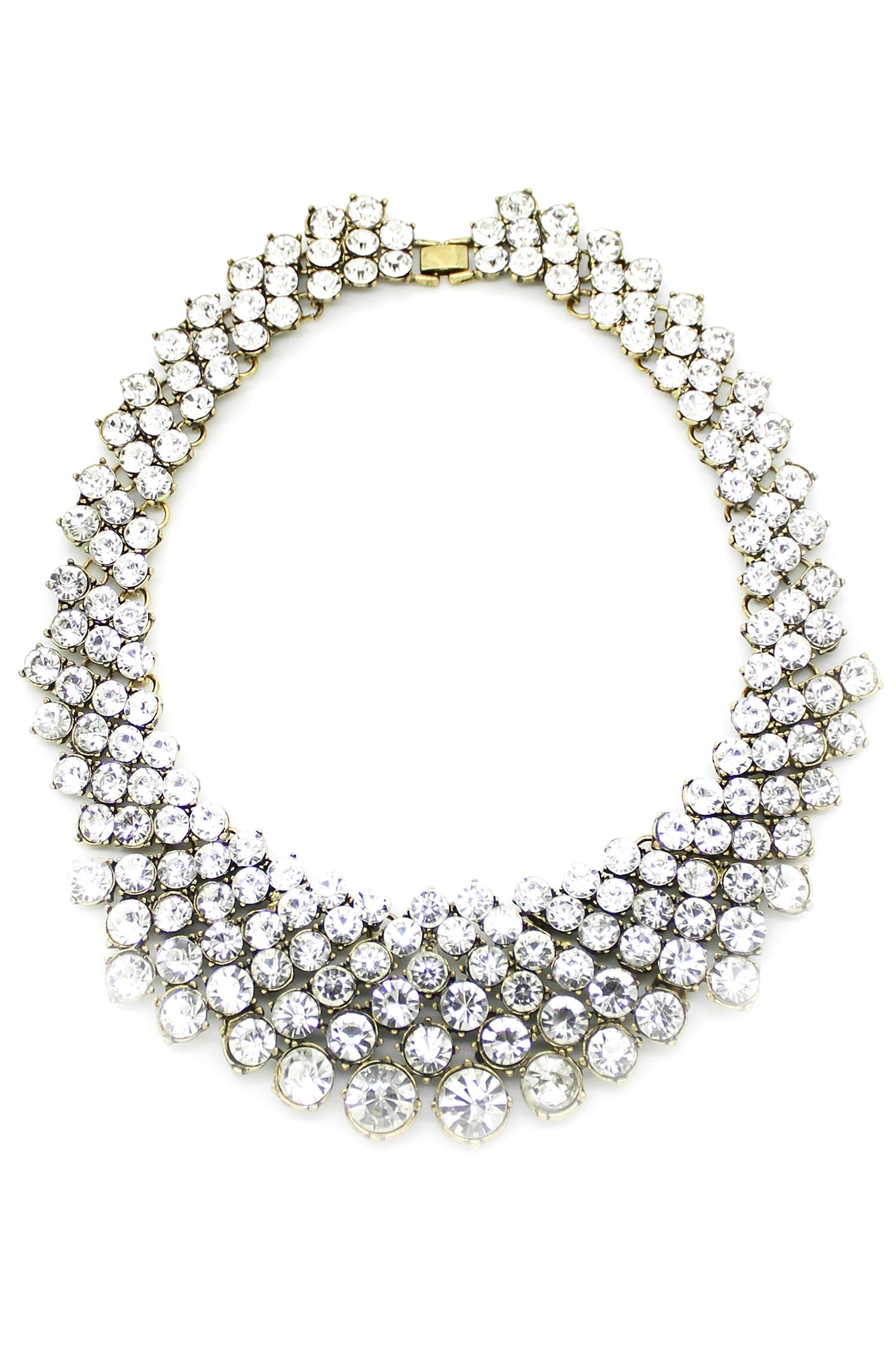 Emma Statement Necklace - Silver