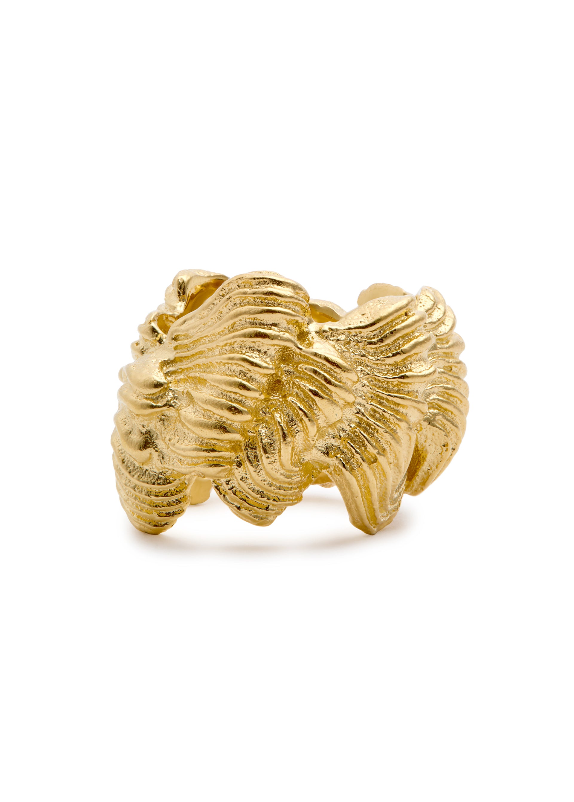 Buttercream 18kt gold-plated ring
'