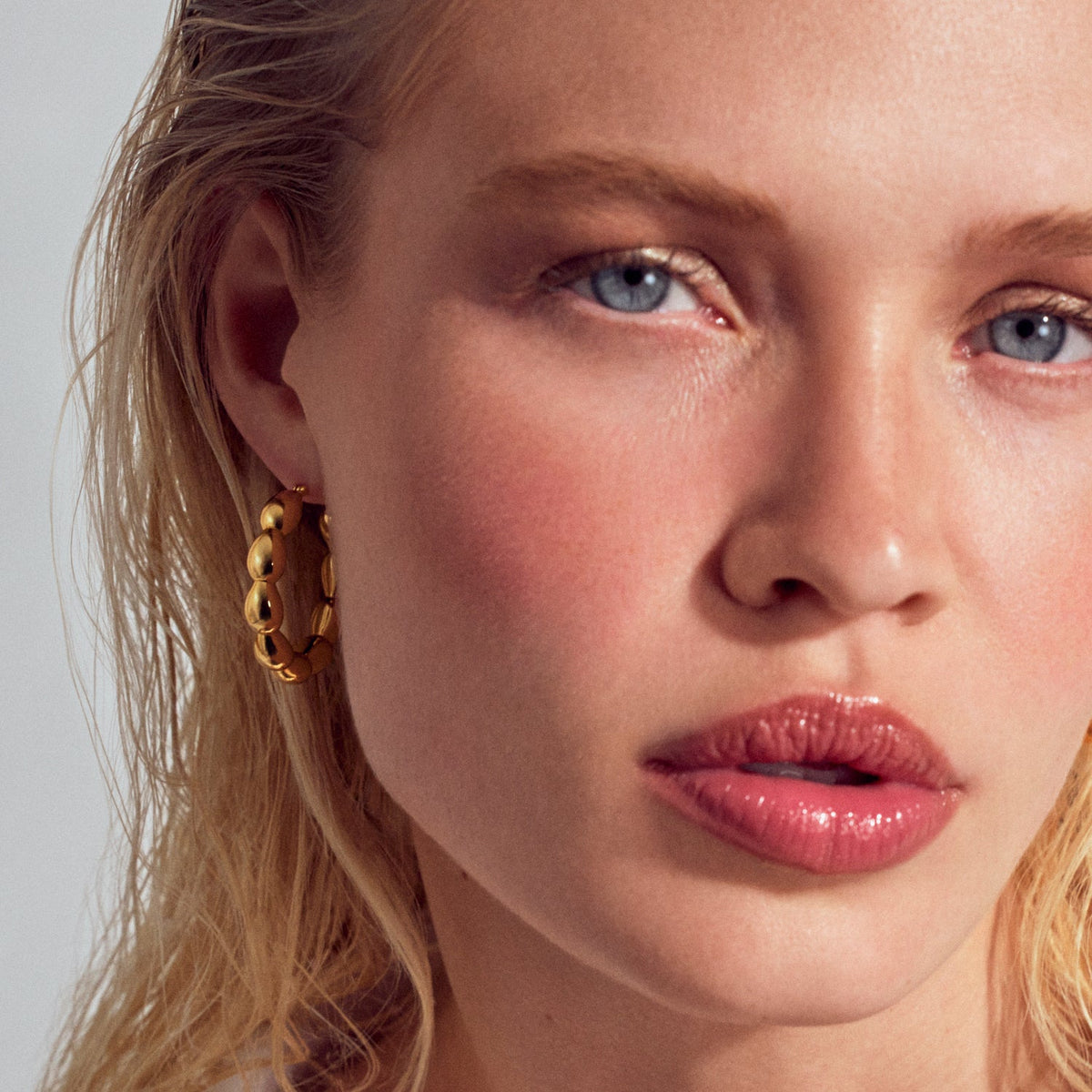 Earrings Goccia Cerchi Pianura