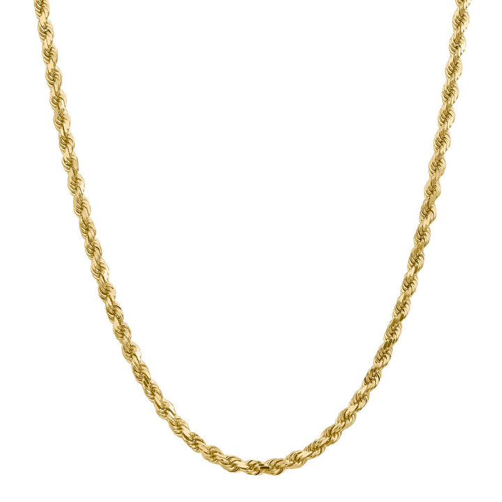 Rope Chain in 14K Yellow Gold, 24"