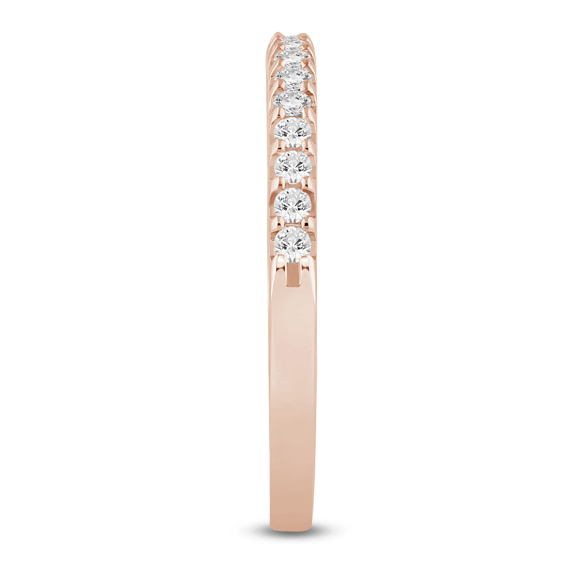 Diamond Anniversary Band in 14K Rose Gold (1/4 ct. tw.)