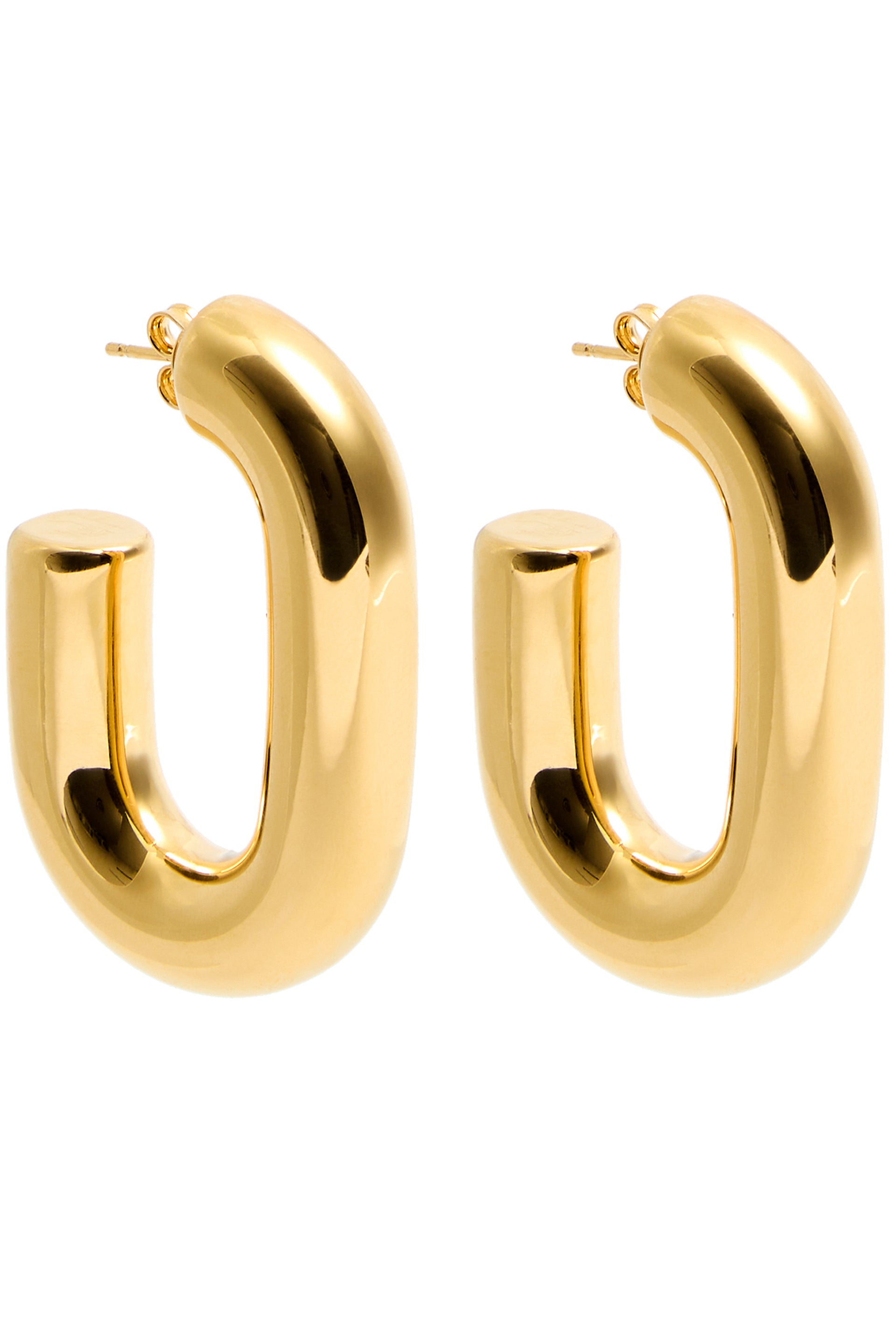 XL Link hoop earrings