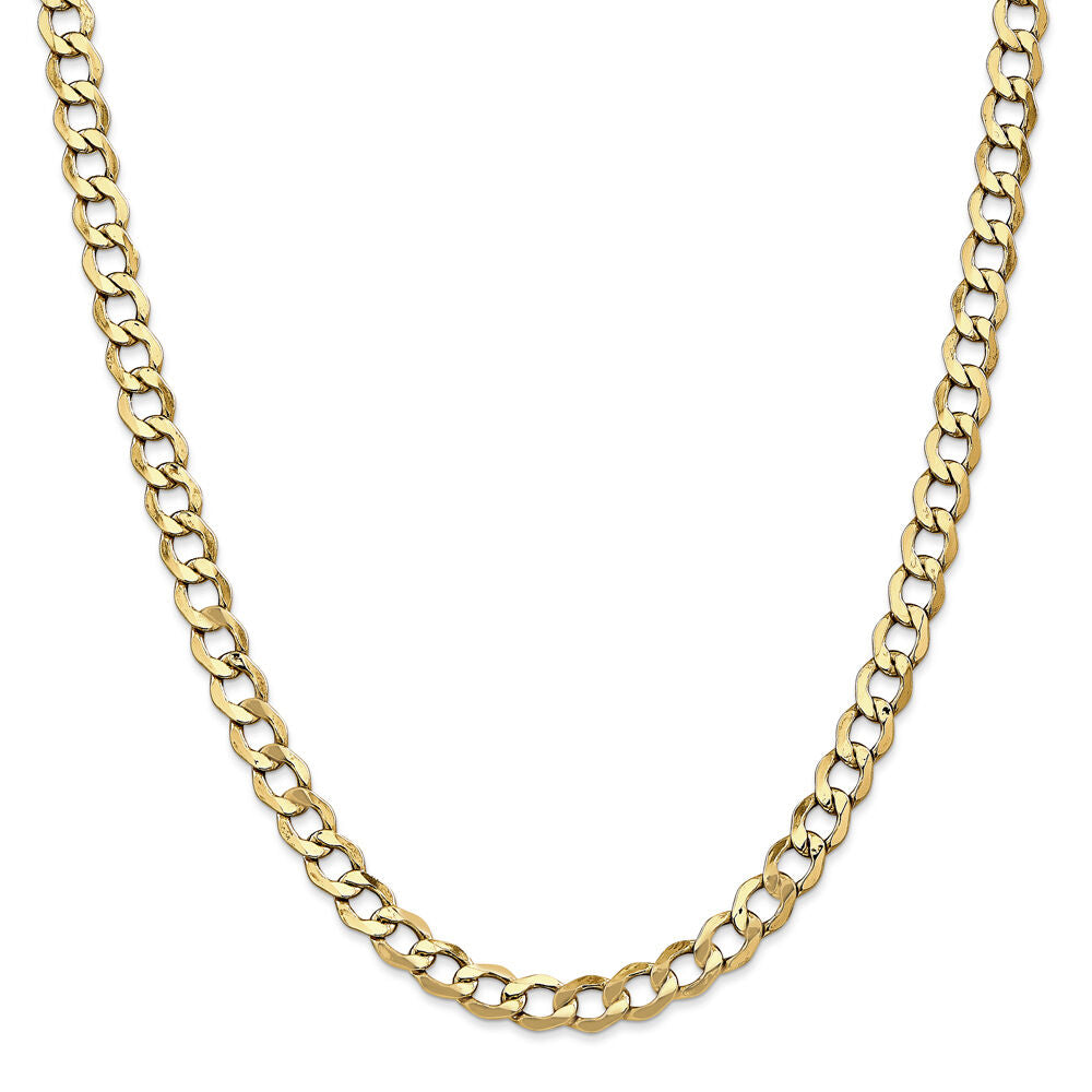 Curb Chain in 14K Yellow Gold, 24"