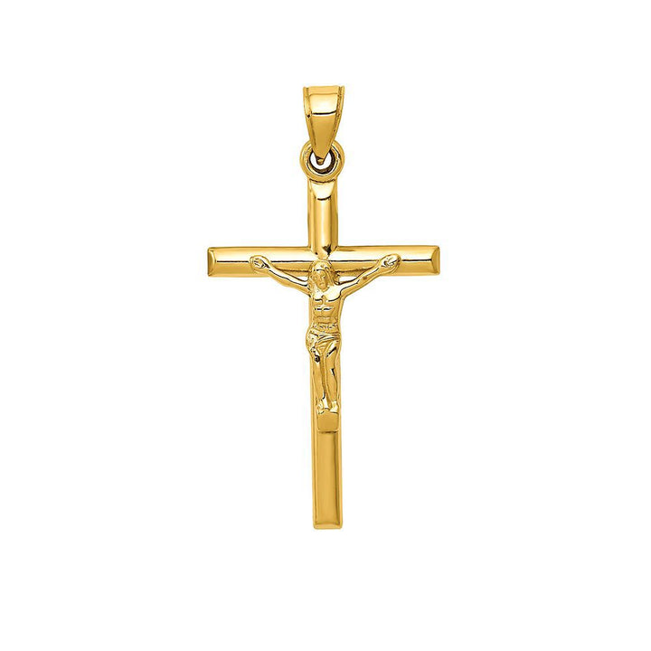 Crucifix Charm in 14K Yellow Gold