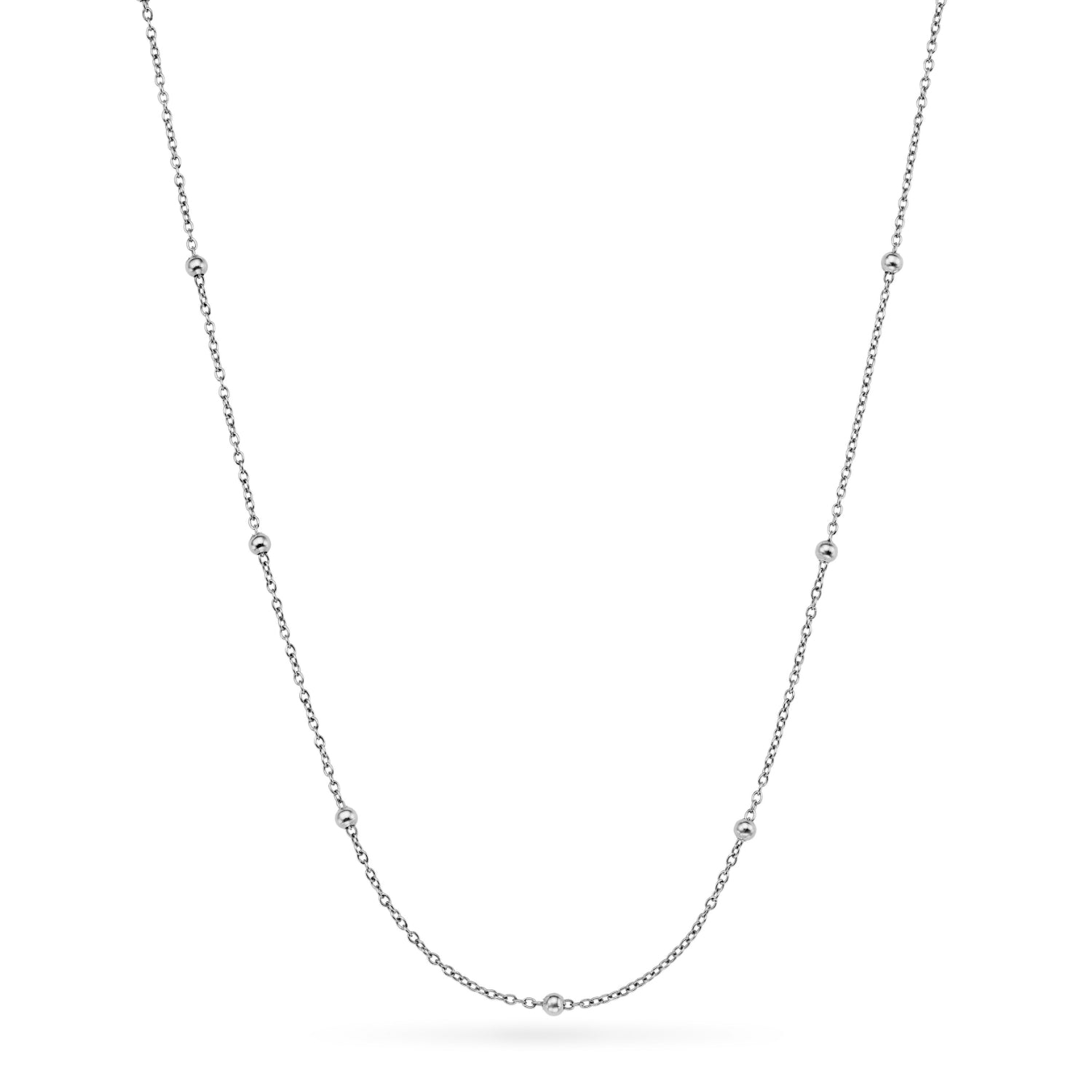 Sphere Chain Necklace (Silver)
