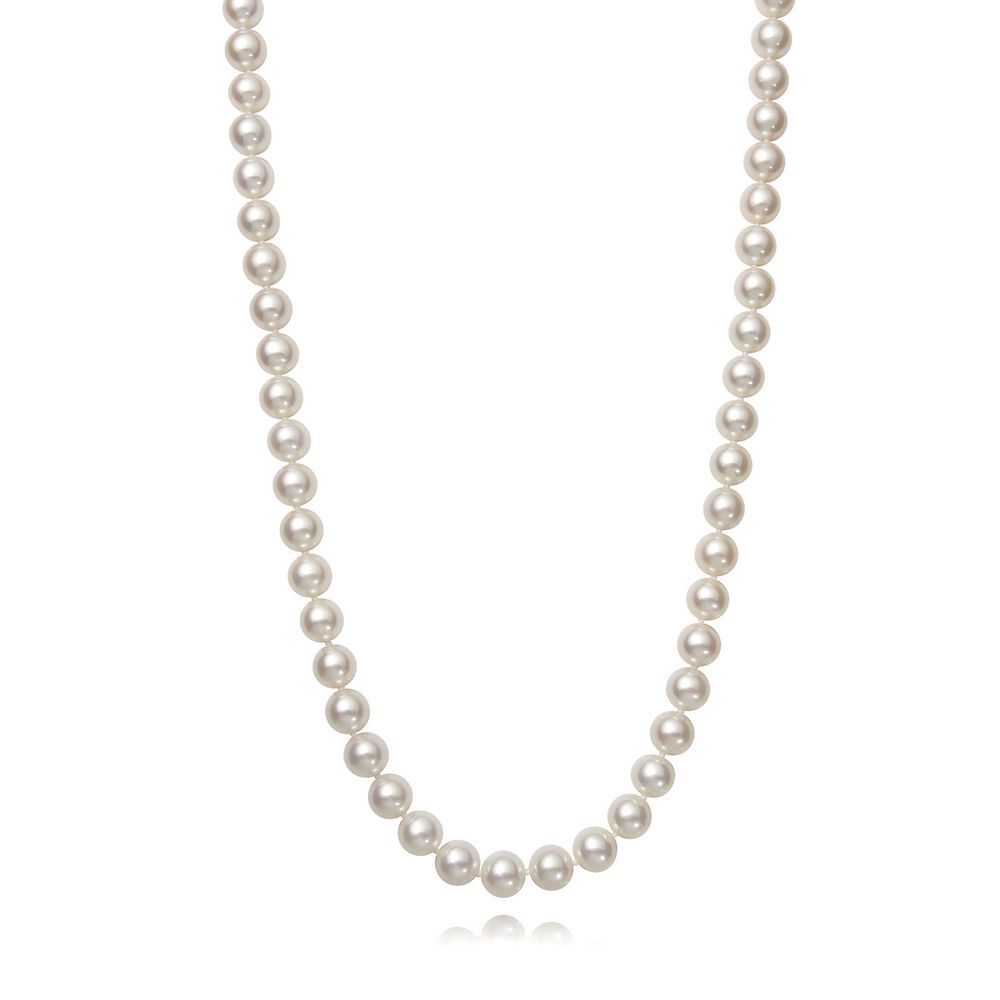 Freshwater Cultured Pearl Strand Necklace in 14K Yellow Gold